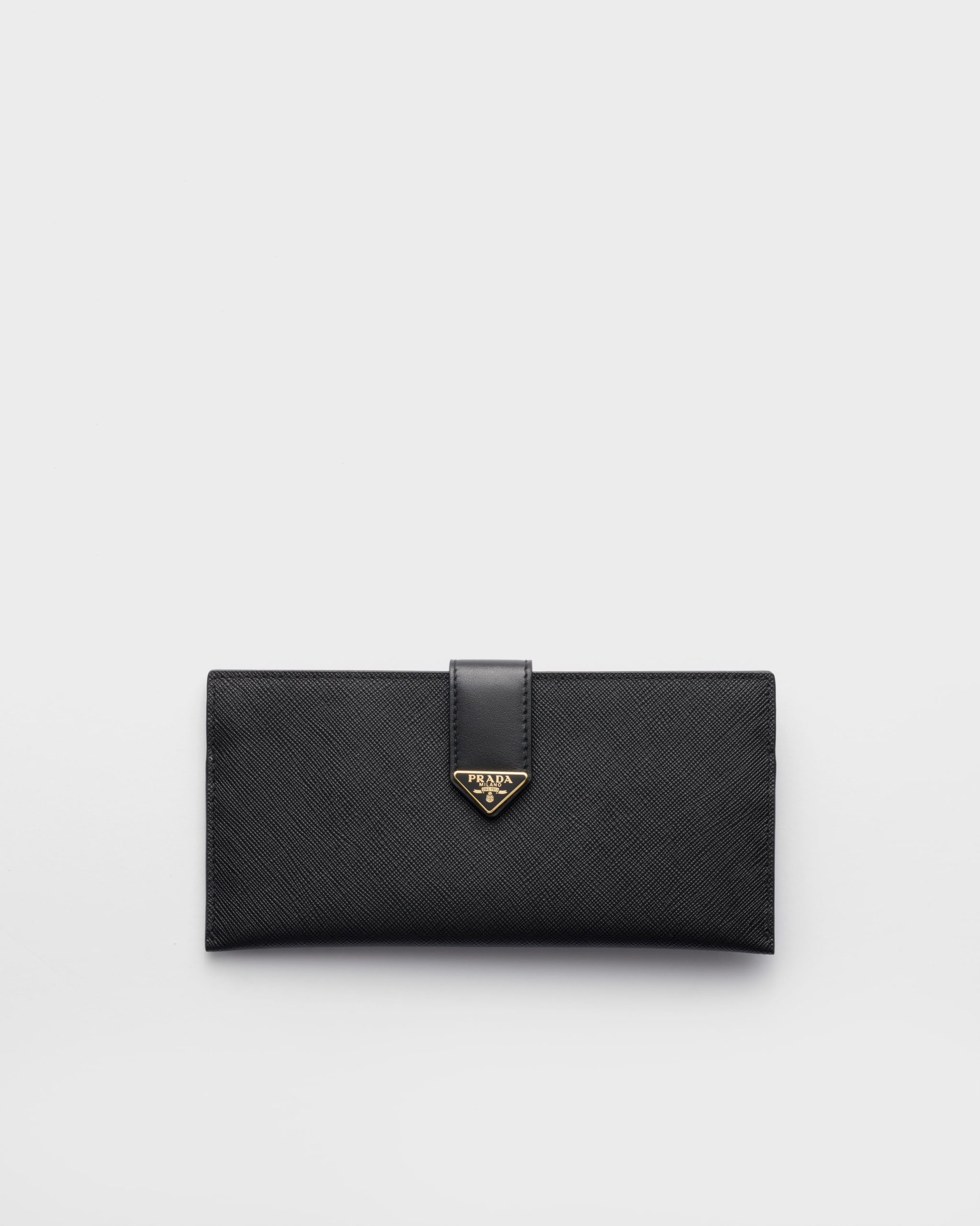 Prada Large Saffiano and leather wallet - Image 1